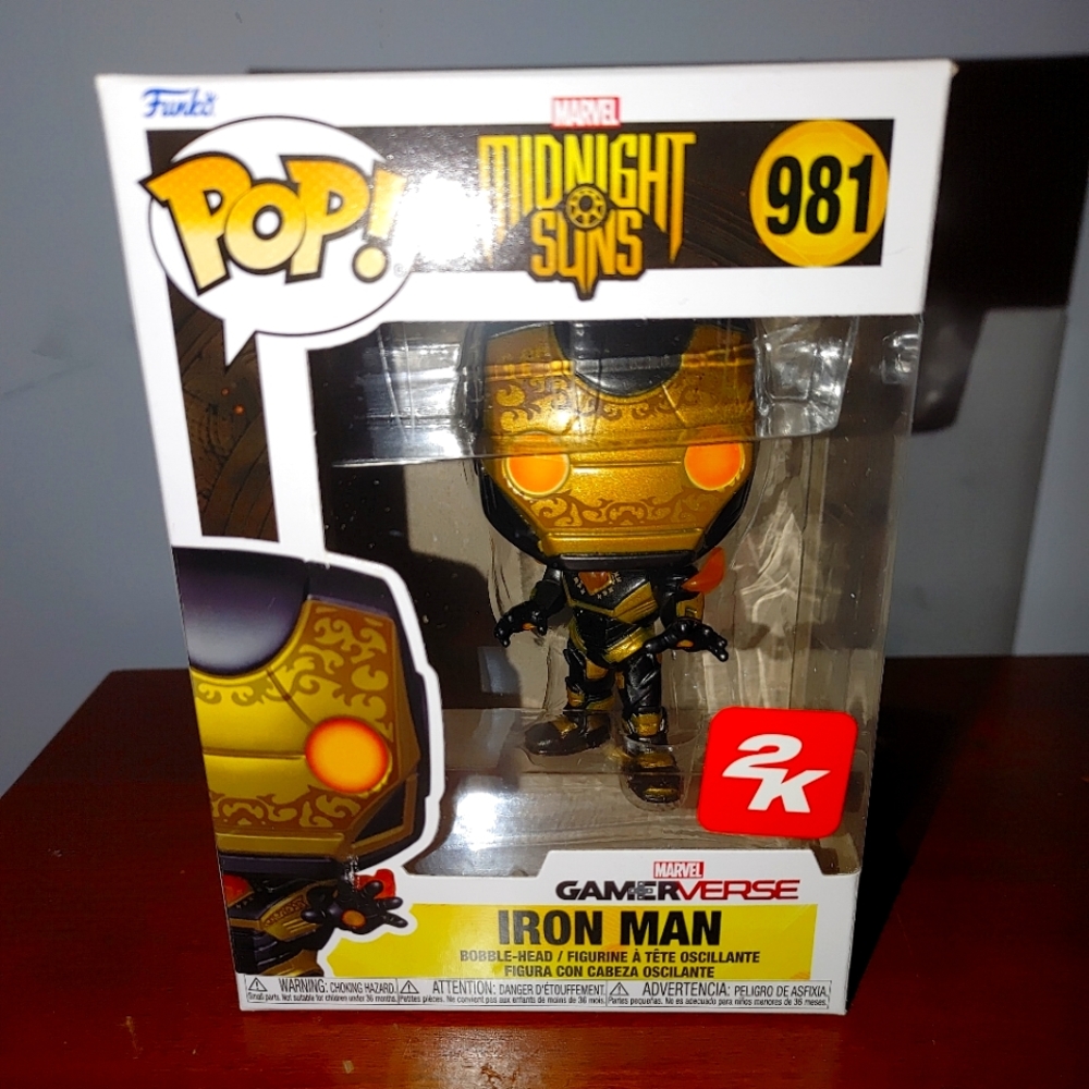 Midnight Suns Iron Man Funko Pop